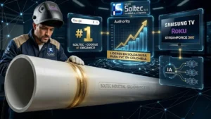 Industria Soltec líderes en soldadura para PVC Colombia éxito Media-Tech StreamForce 360