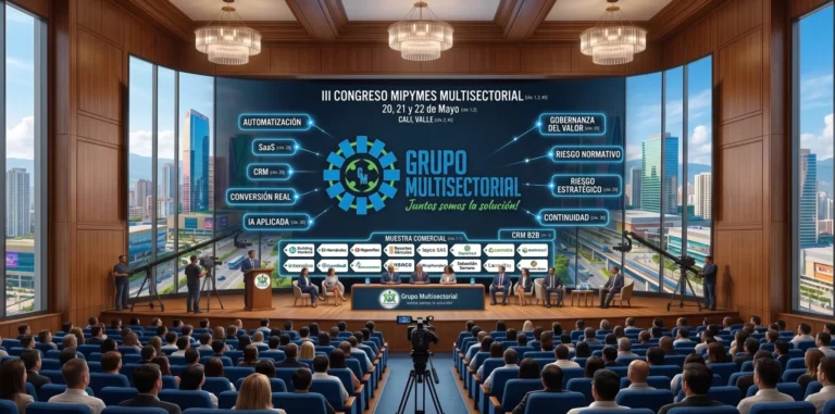 Escalabilidad B2B: El plan maestro del III Congreso Multisectorial MiPyMES 2026.