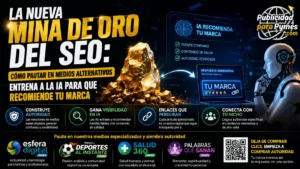 Inteligencia Artificial rastreando y citando menciones de una marca en los portales especializados de la red StreamForce 360.